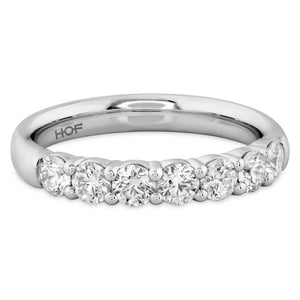 Hearts On Fire 18K White Gold 7 Stone Diamond Band HBASIG700708W-C