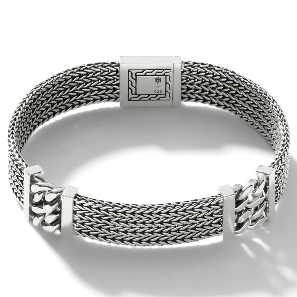 John Hardy Sterling Silver Chain Bracelet BU900688XUL
