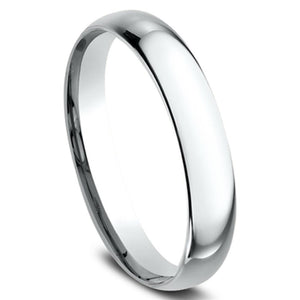 Benchmark 14K White Gold 3mm Comfort Fit Band LCF13014KW06.5
