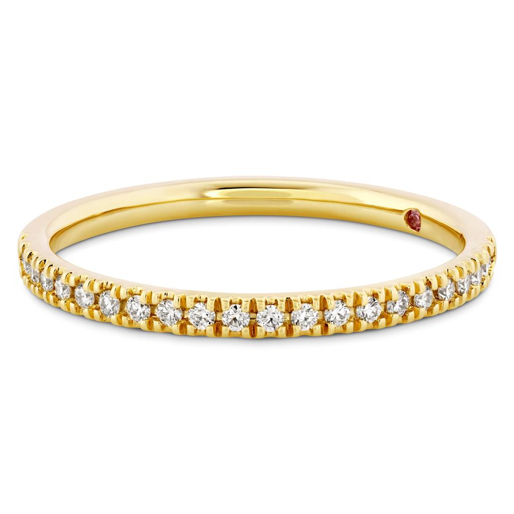 Hearts On Fire 18K Yellow Gold Sloane Diamond Band HP-HBA75518Y-N