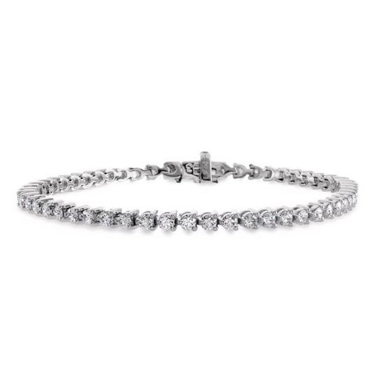 Hearts On Fire 18K White Gold Select Temptation Diamond Bracelet HBPSEL2358W-57
