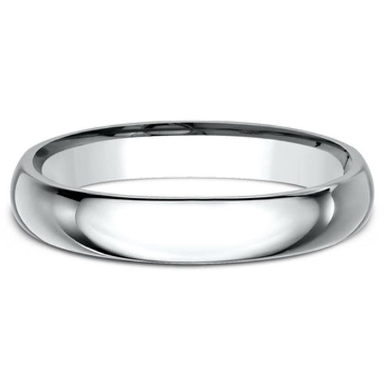 Benchmark 14K White Gold 3mm Comfort Fit Band LCF13014KW10