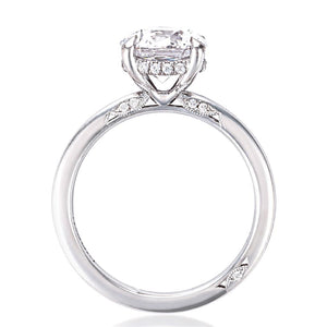 Simply Tacori 18KW Engagement Ring Mounting 2688 1.5 RD 6 W