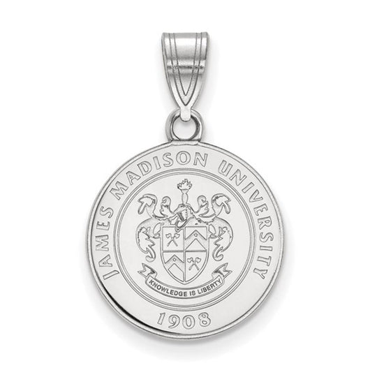 Sterling Silver James Madison University Pendant SS014JMU