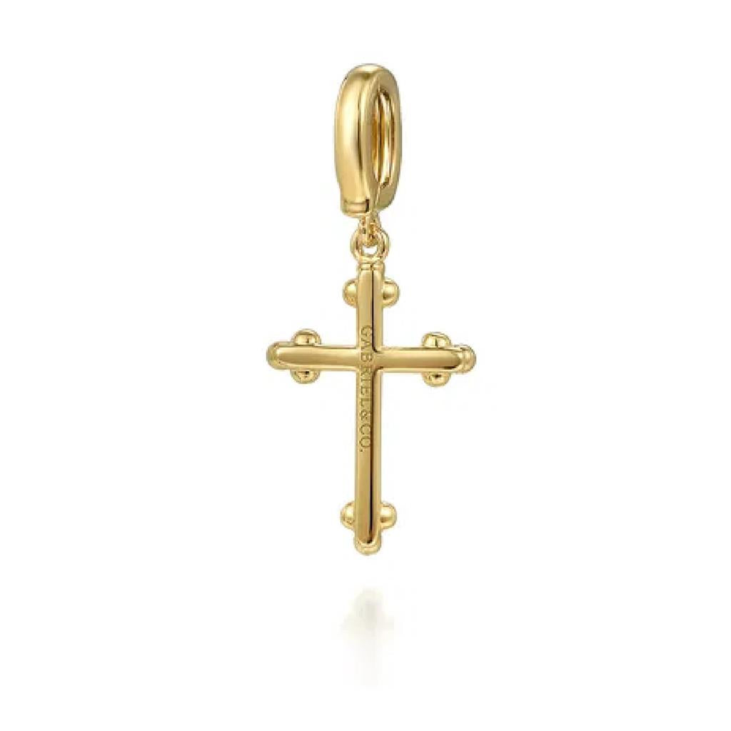 Gabriel & Co 14K Yellow Gold Bujukan Cross Pendant PT7577Y4JJJ