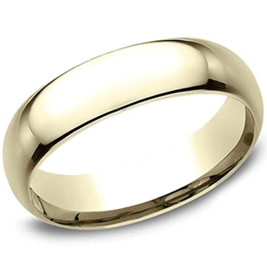 14K Yellow Gold 6 MM Wedding Band - LCF16014KY10