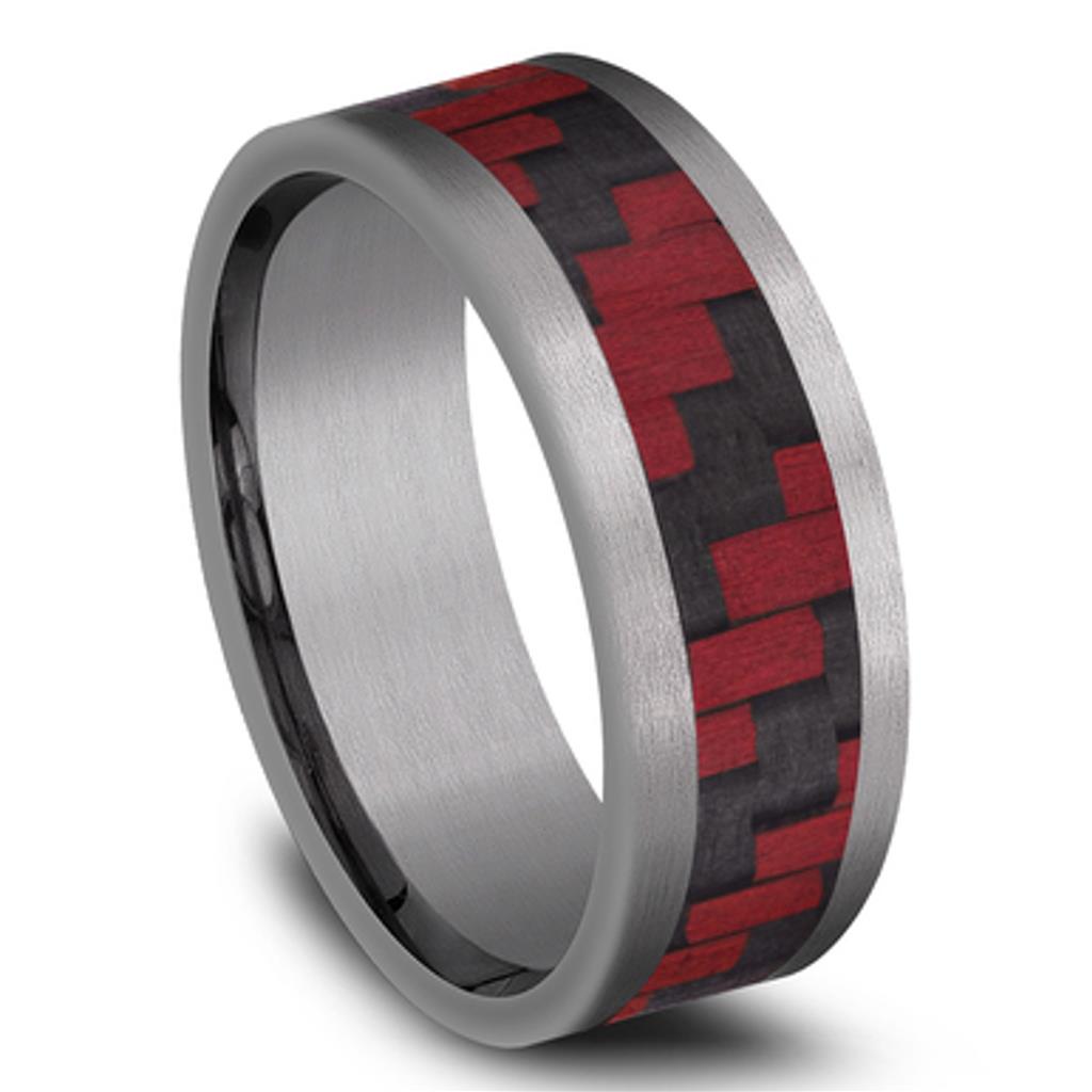 Benchmark Tantalum Red Twilled Band CF128873CFGTA10