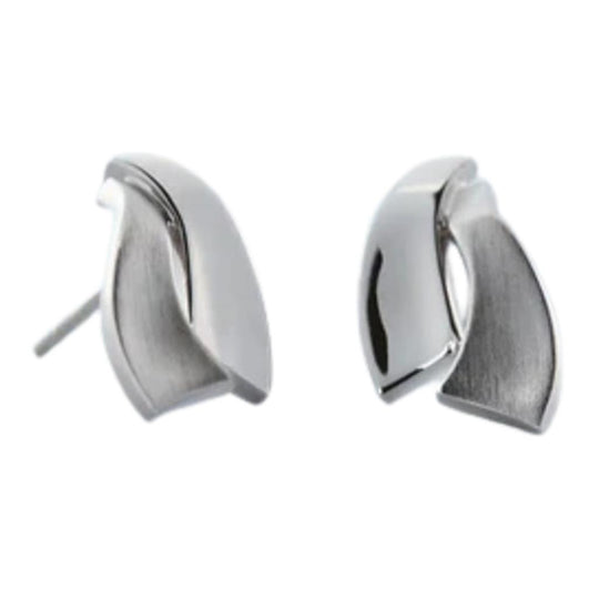 Joryel Vera Sterling Silver Scandinavian Studs E5500