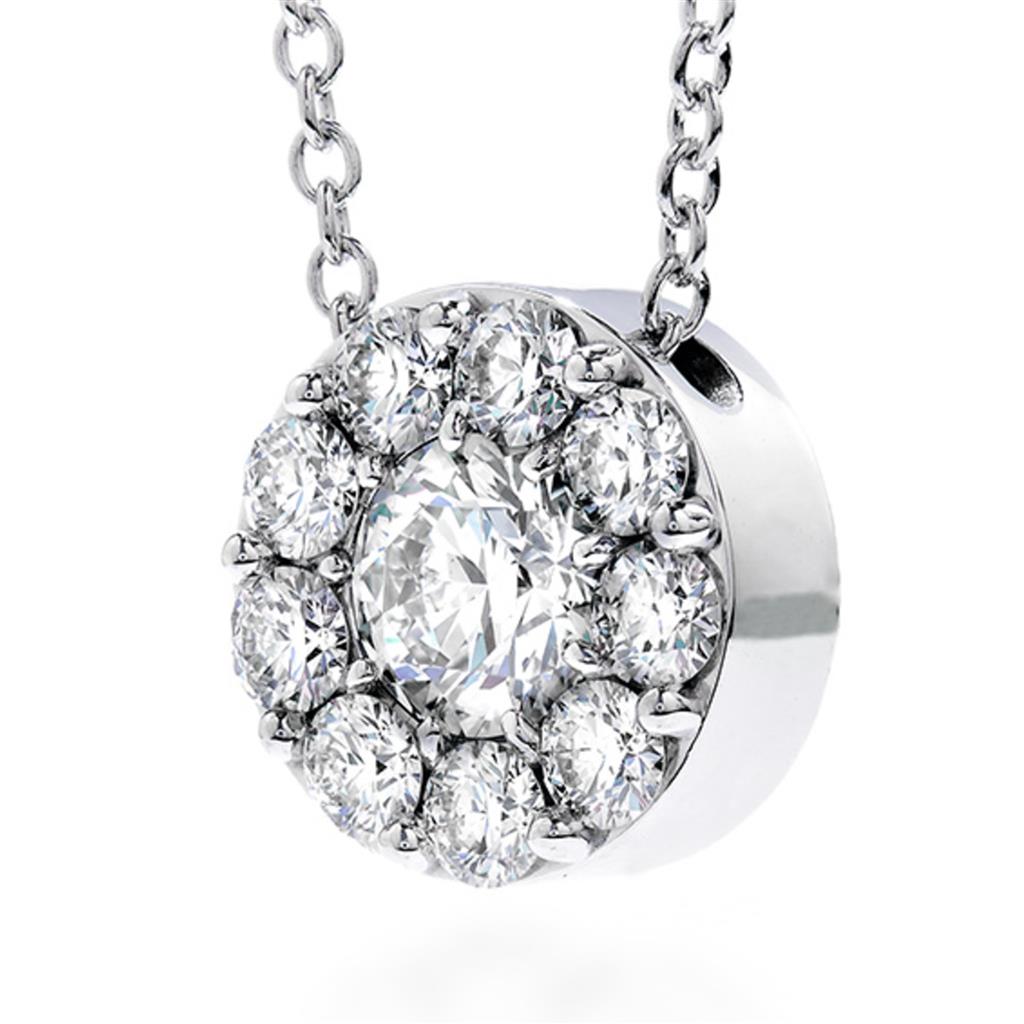 Hearts on Fire 18K White Gold 2ctw Diamond Fulfillment Pendant Necklace FPS02008W