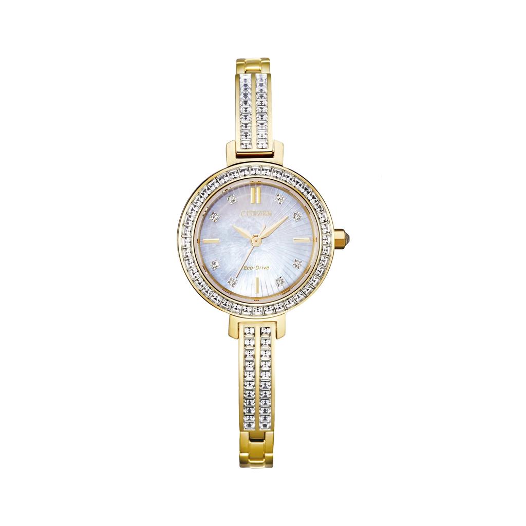 Citizen Ladies Silhouette Crystal Eco Drive Watch EM0862-56D