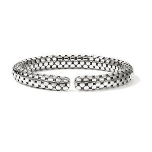 John Hardy Sterling Silver Dot Flex Cuff Bracelet CB30175XM