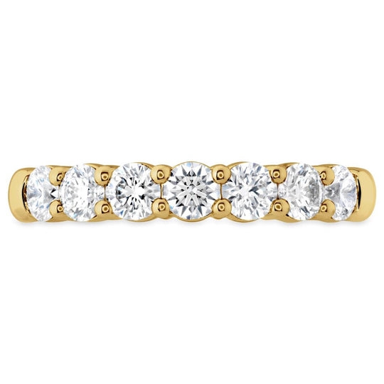 Hearts On Fire 18K Yellow Gold 7 Stone Diamond Band HBASIG700758Y-C / UU27288YGHV0706500