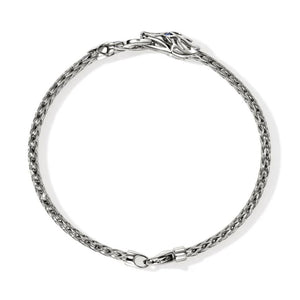 John Hardy Sterling Silver Naga Diamond & Blue Sapphire Bracelet BUP603752BSPDIXUM