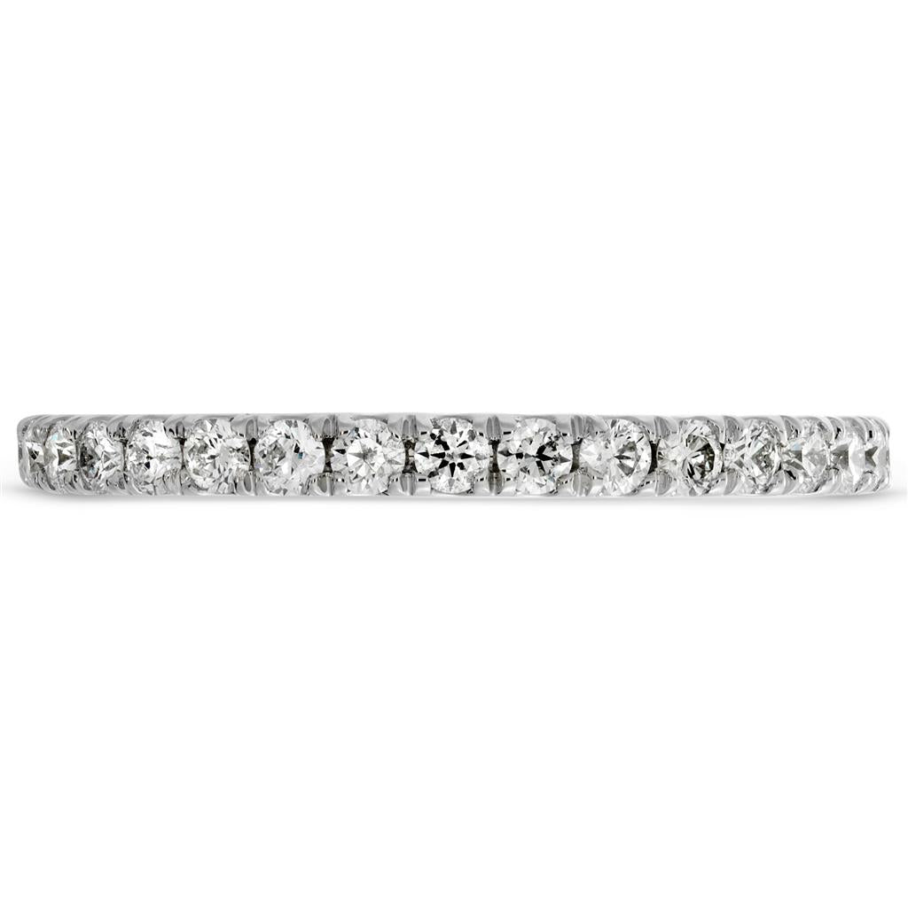 Hearts on Fire 18K White Gold Transcend Diamond Band HBATCDR00308W-N