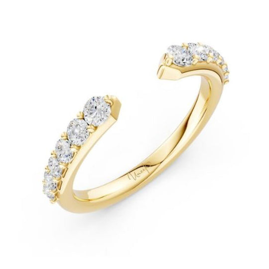 Uneek 18K Yellow Gold Eclipse Collection Fashion Ring RB4361Y