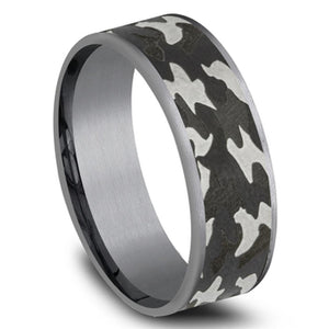 Benchmark Tantalum Black & White Camo Band CFT1275786TAGTA10