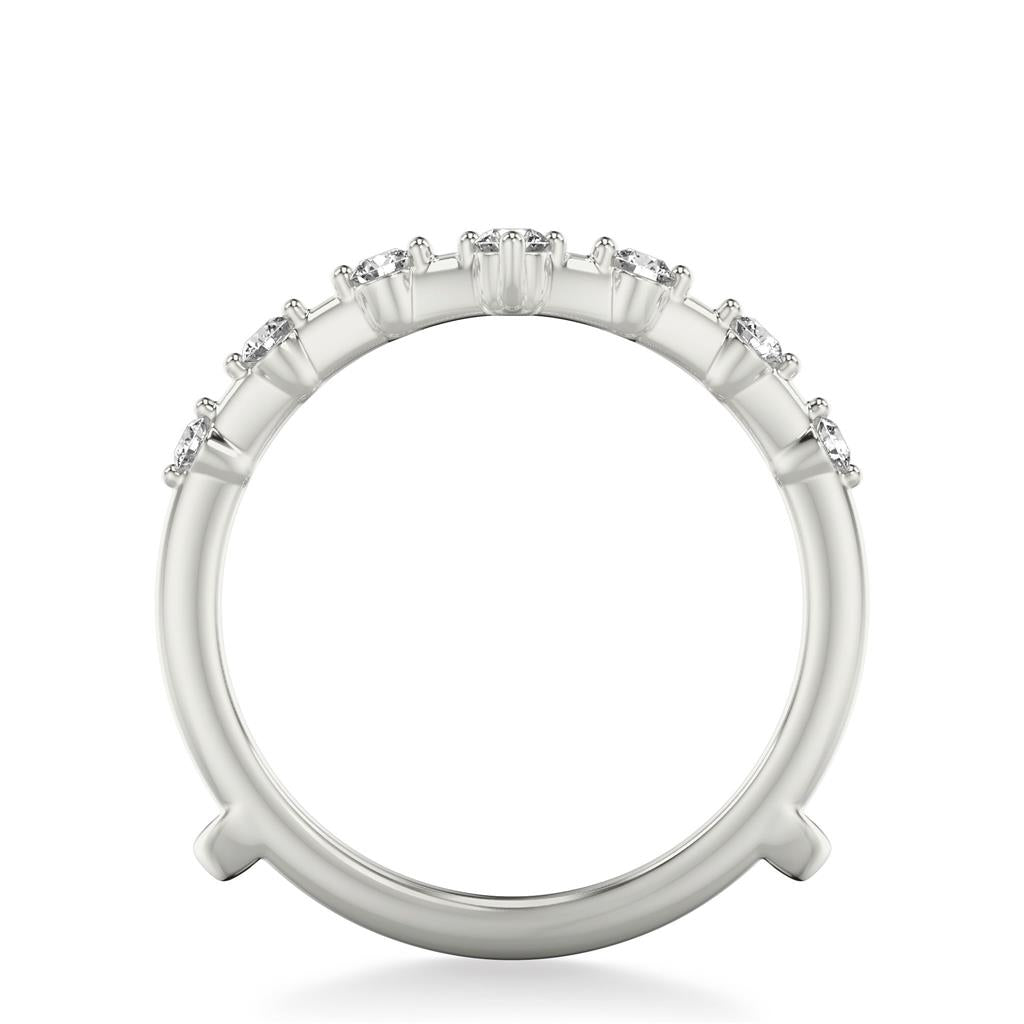 14KW Curved Diamond Ring Enhancer 35-9443W-L.00
