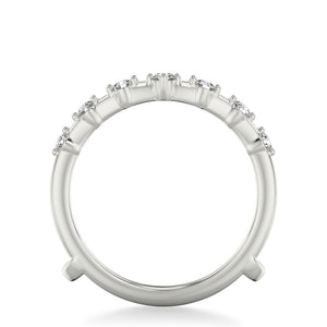 14KW Curved Diamond Ring Enhancer 35-9443W-L.00