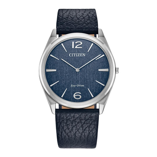 Citizen Stainless Suratto Blue Dial Eco Drive Watch AR3120-08L