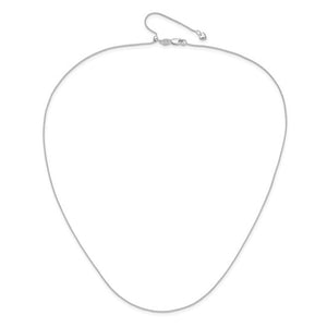 14K White Gold Wheat Chain 1225-22