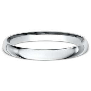 Benchmark 14K White Gold 2mm Comfort Fit Band LCF12014KW06.5