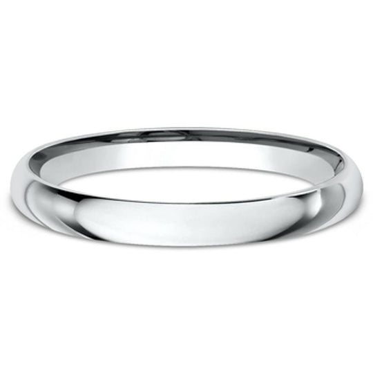 Benchmark 14K White Gold 2mm Comfort Fit Band LCF12014KW06.5