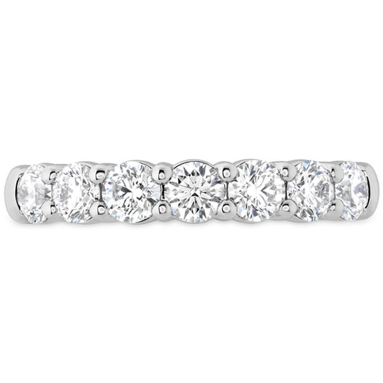 Hearts on Fire 18K White Gold Signature 7 Stone Diamond Band UU27288WGHV0906500
