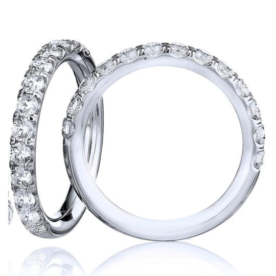 CW Signature 18K White Gold Diamond Band R01132