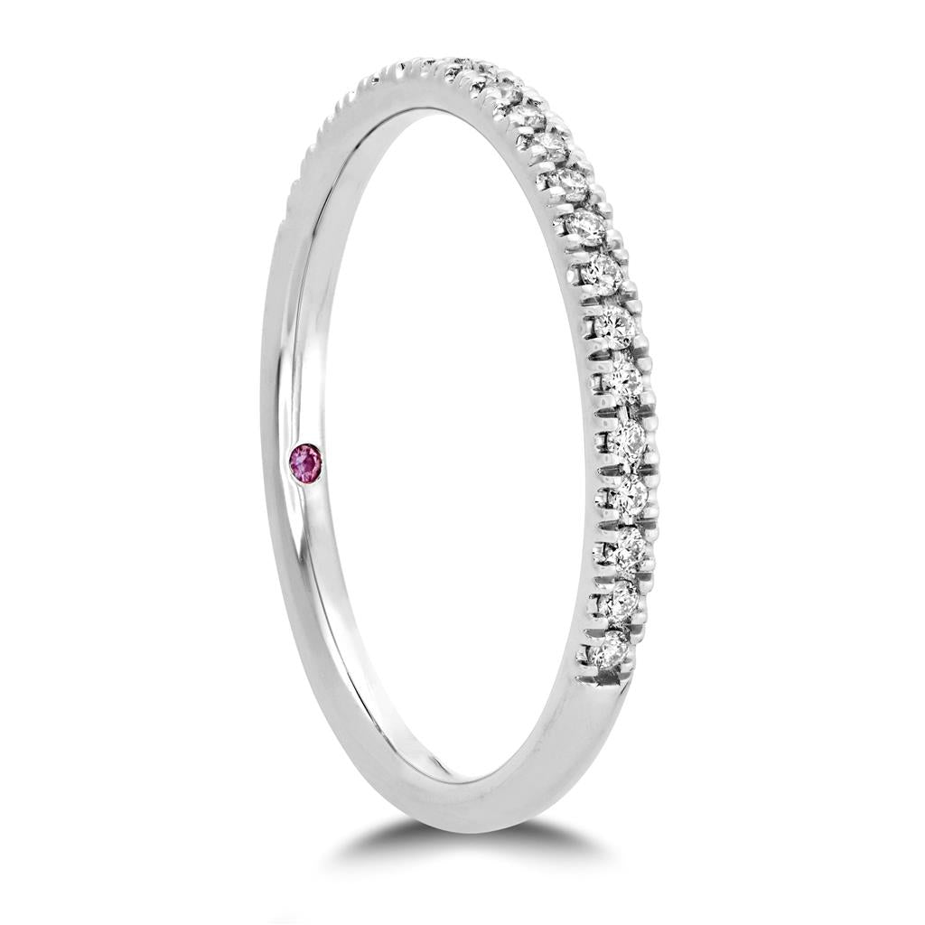 Hearts On Fire 18K White Gold Sloane Diamond Band HP-HBA75518W-N