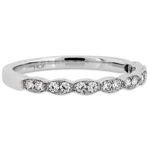 Hearts On Fire 18K White Gold Lorelei Floral Diamond Band HBAFLOREL00208W-N
