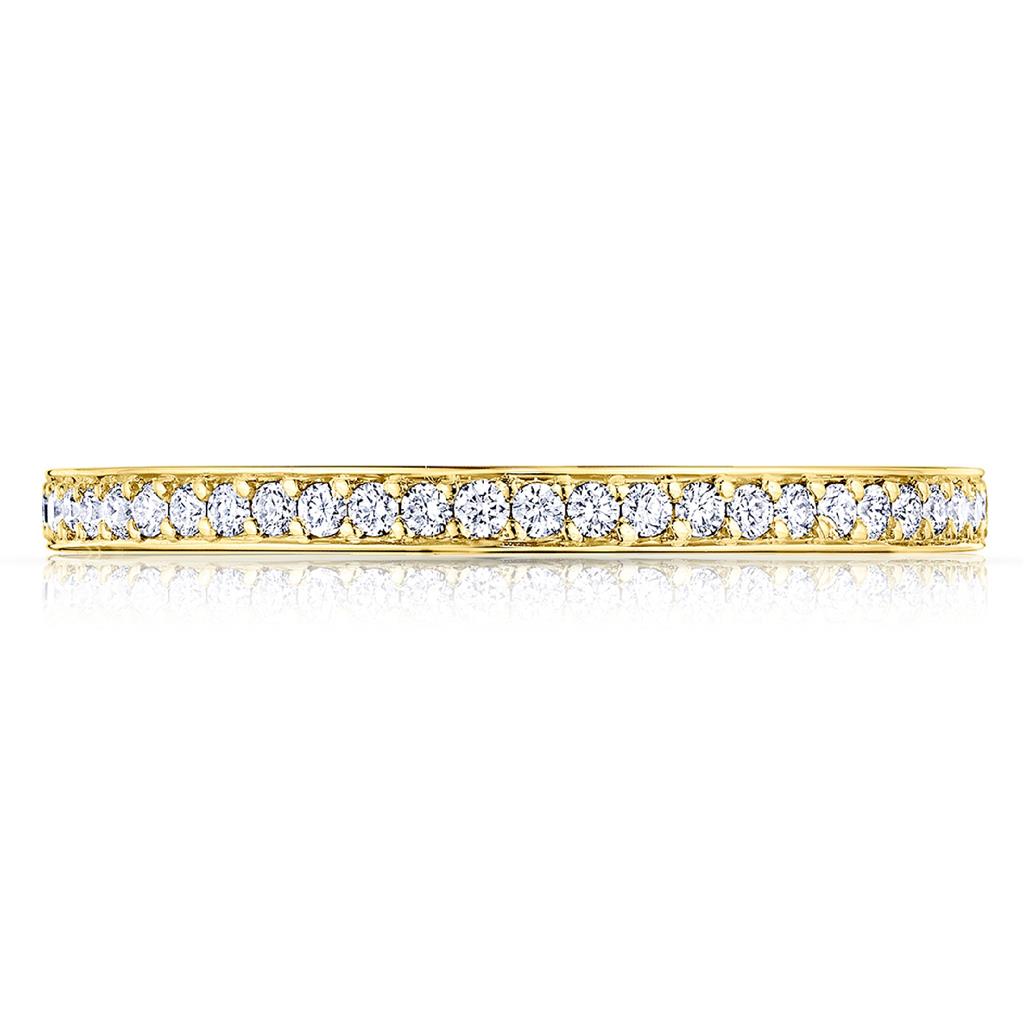 Tacori 18K Yellow Gold Dantela 3/4 Diamond Band 2630 B SMP 3/4 Y