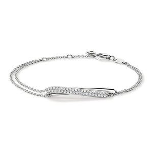 Hearts On Fire 18K White Gold Inside Out Diamond Flip Bracelet UU30138W