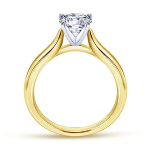 Gabriel 14KY Solitaire Ring Mounting ER6684M4JJJ