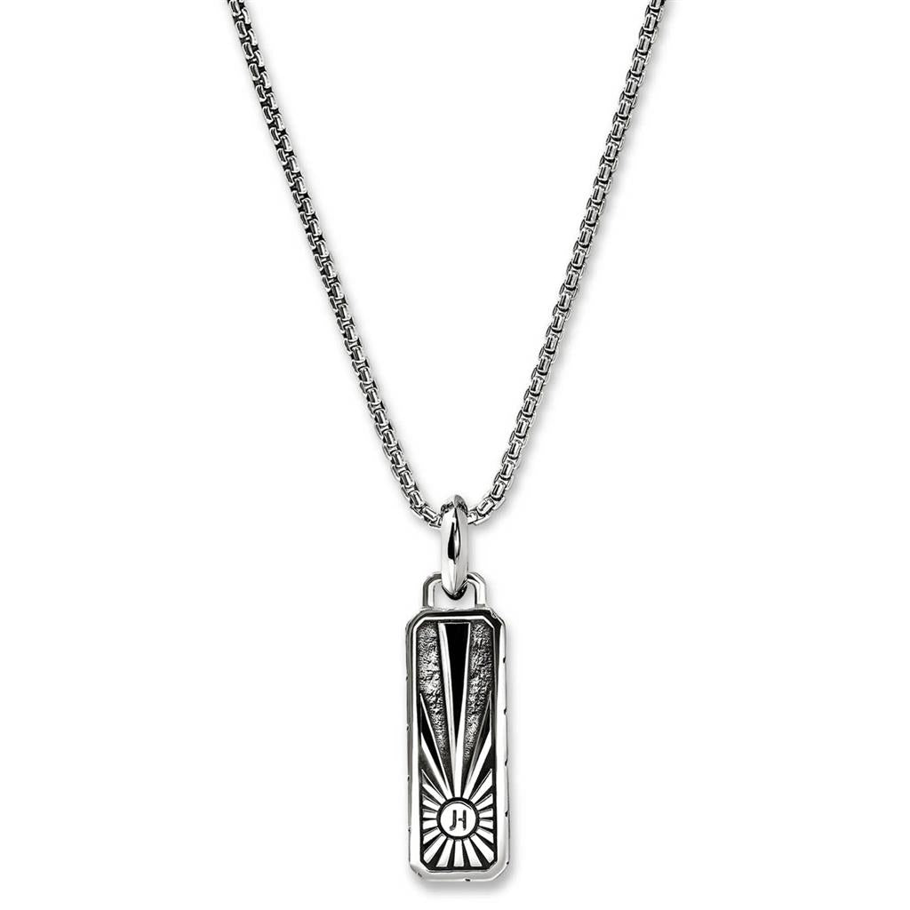 John Hardy Sterling Silver Modern Talismans Turquoise Pendant NMS988001TQX22