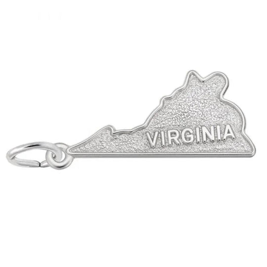 Rembrandt Sterling Silver Virginia Charm 3133