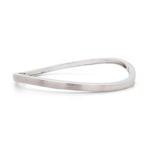 Joryel Vera Sterling Silver Wavy Bangle B1326SS