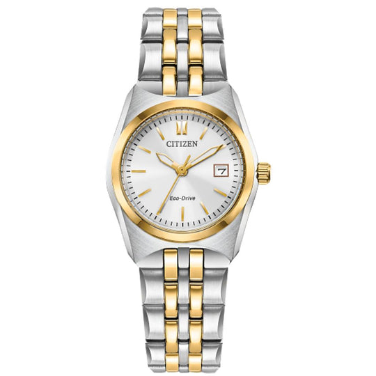 Citizen Stainless Steel Corso Eco Drive Watch EW2299-50A