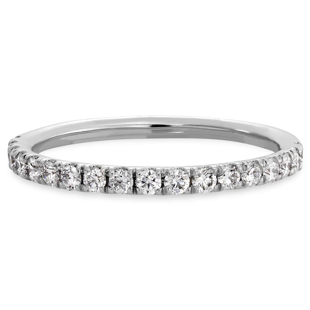 Hearts on Fire 18K White Gold Transcend Dia Band HBATCDR00308W-N
