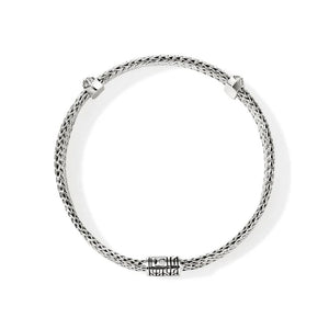 John Hardy Sterling Silver Icon Diamond Link Bracelet BUP989792DIXUM