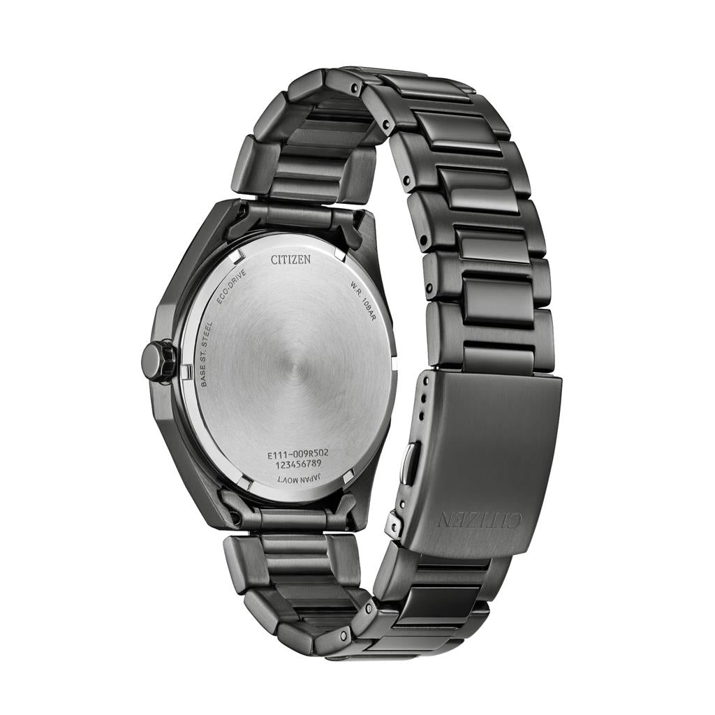 Citizen Gray Stainless Eco Drive Watch BM7637-81H