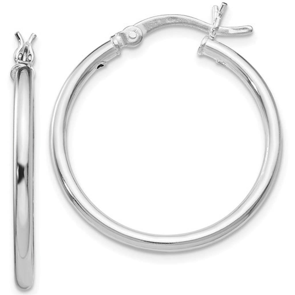 Sterling Silver Hoop Earrings VA06