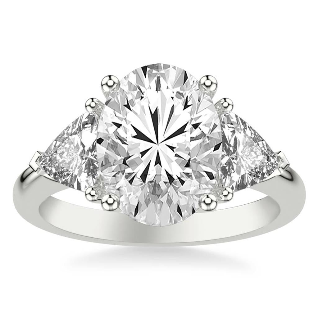 14KW Trillion 3 Stone Engagement Ring 31-12211MVTW-E.00