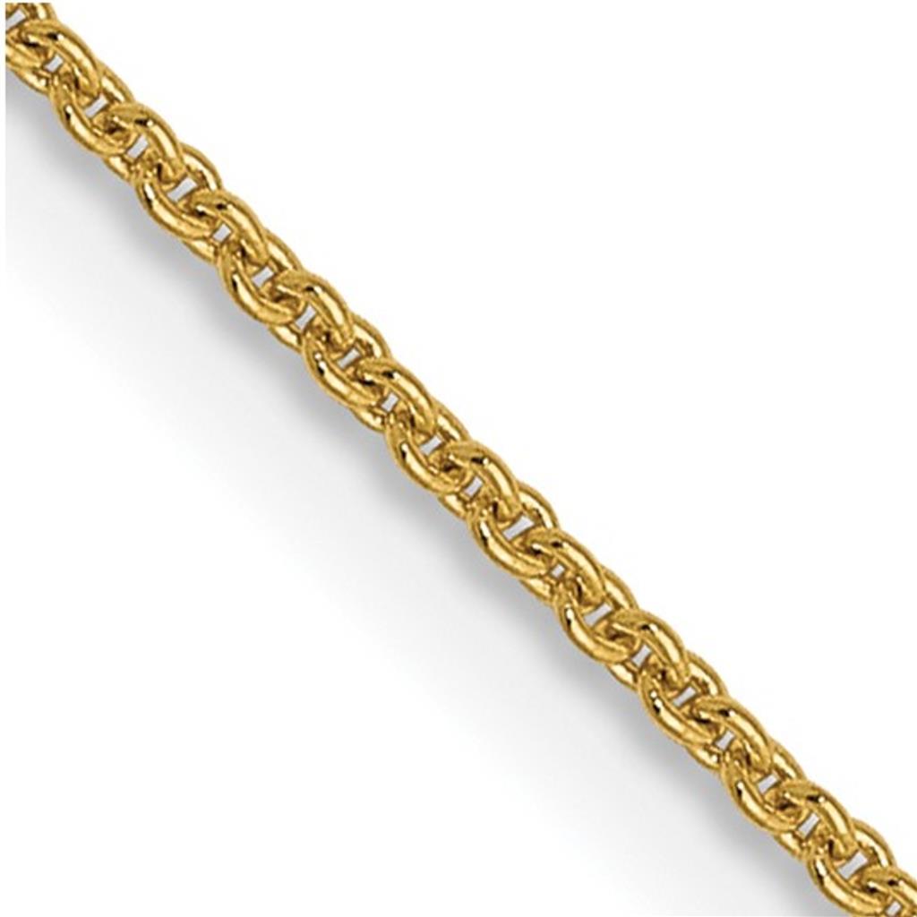 14KY .9mm Round Cable Chain 7240-20