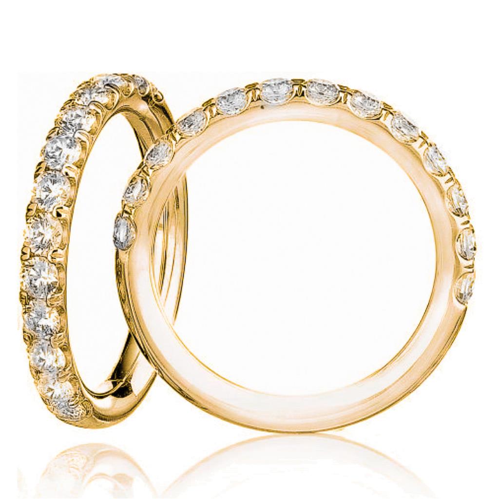 CW Signature 18K Yellow Diamond Band R01132Y